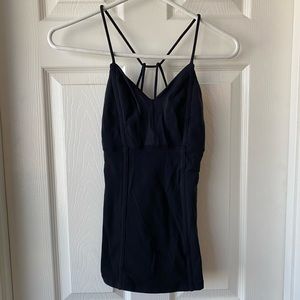 Lululemon Athletica spaghetti strap tank black 6